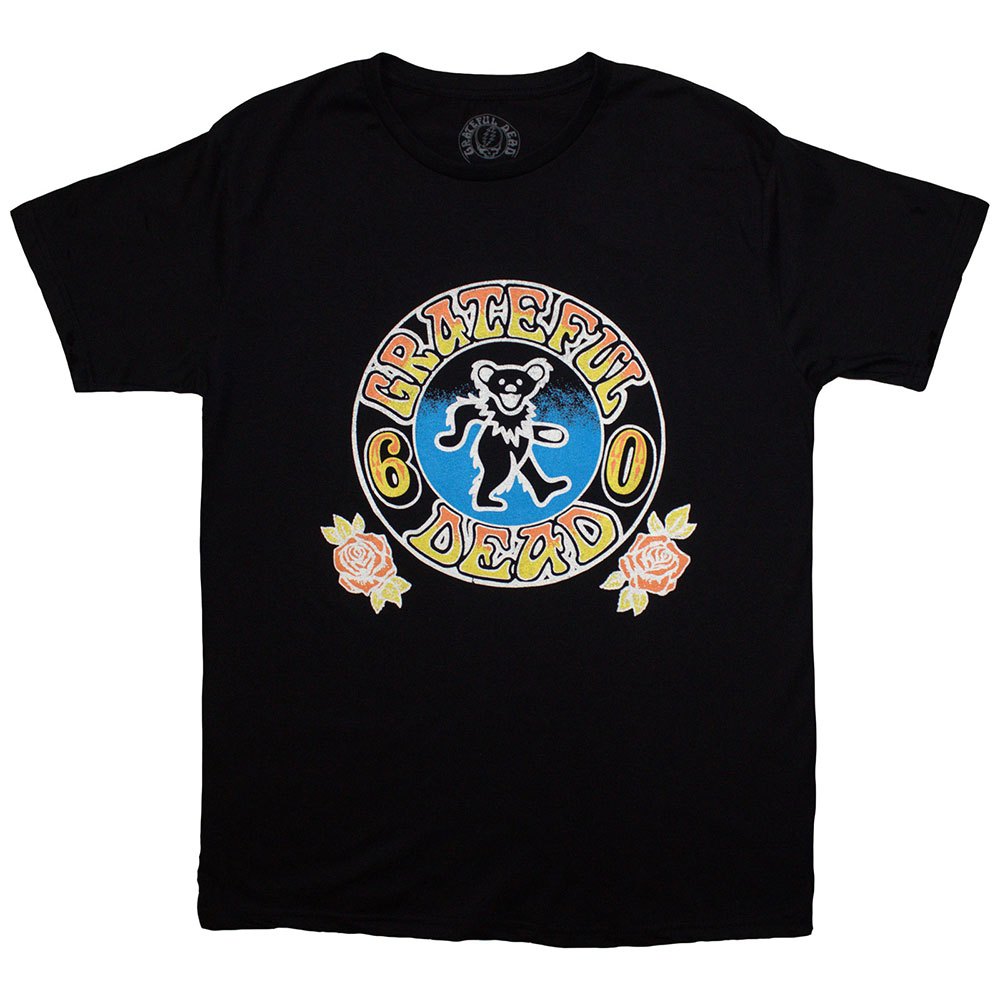 Grateful Dead - Bear Roses Heren T-shirt - Zwart